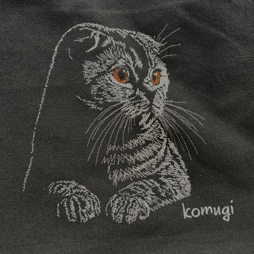 コムギちゃん 線と余白